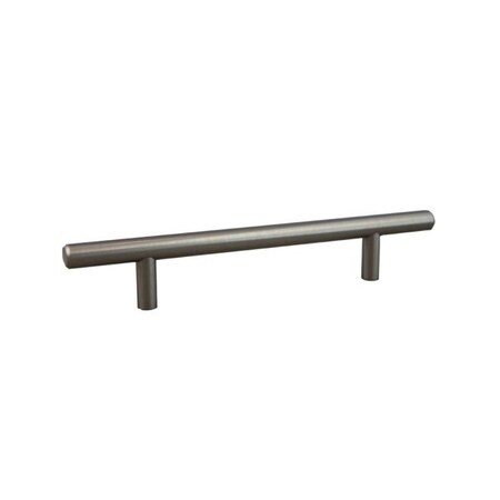 Crown 8" Bar Cabinet Pull with 5" Center to Center Hollow Stainless Steel Finish CHP108HSS
